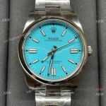 Clean Factory 1:1 Replica Rolex new Oyster Perpetual 41mm Watch Turquoise Blue Dial